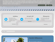Tablet Screenshot of fahrschule-hercht.de